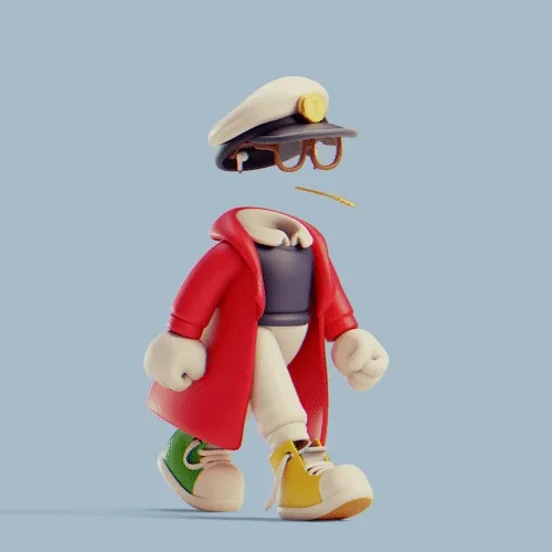 Invisible Friends 3D #633