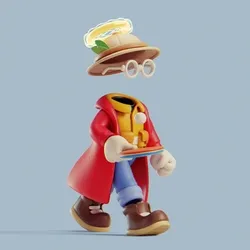 Invisible Friends 3D #590