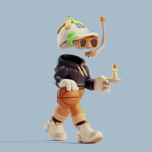 3d Invisible Friends