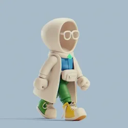 Invisible Friends 3D #1467