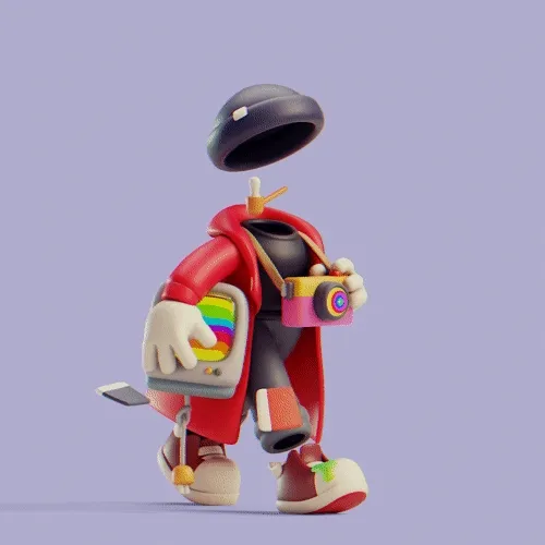 Invisible Friends 3D #1218