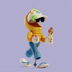 Invisible Friends 3D #1702