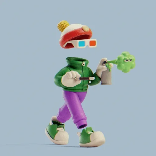 3d Invisible Friends