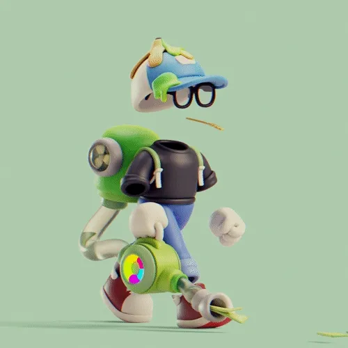 Invisible Friends 3D #3782