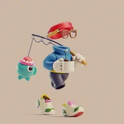 Invisible Friends 3D #2402