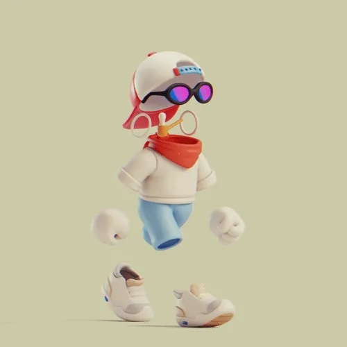 3d Invisible Friends