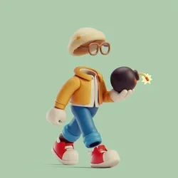 Invisible Friends 3D #678