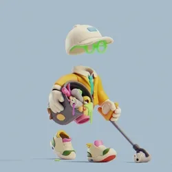 Invisible Friends 3D #3558