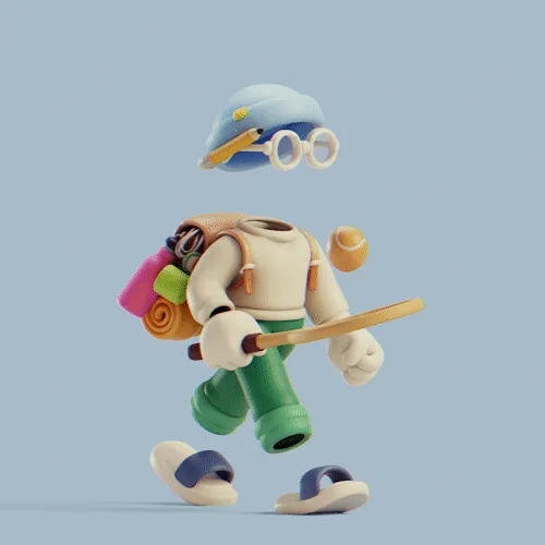 Invisible Friends 3D #852