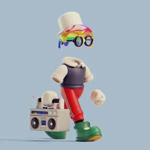 3d Invisible Friends
