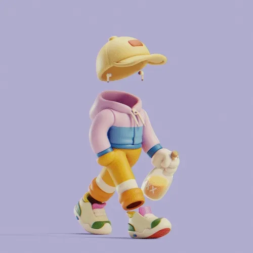 Invisible Friends 3D #3857
