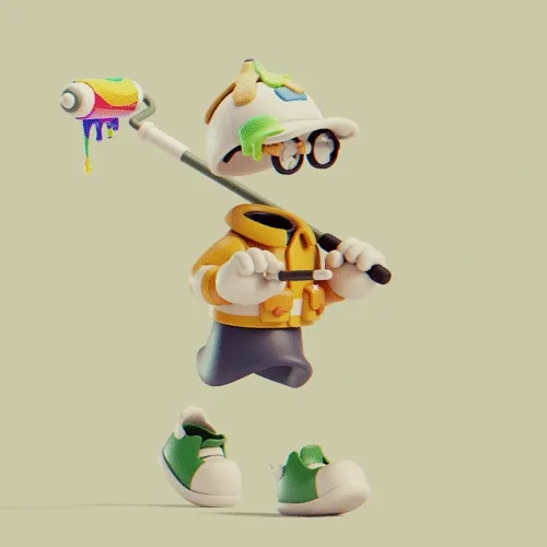 Invisible Friends 3D #1937