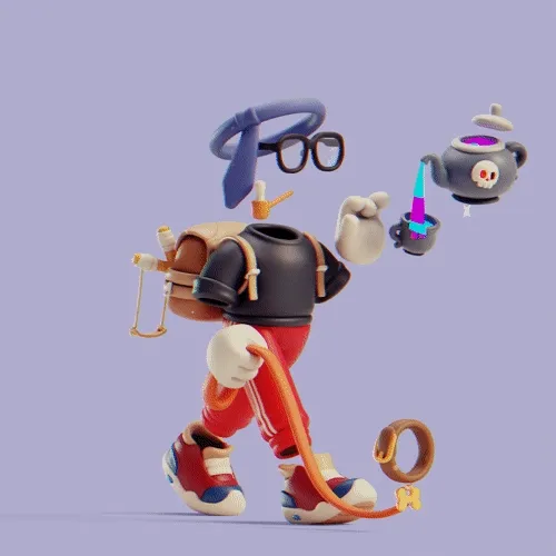 Invisible Friends 3D #2349