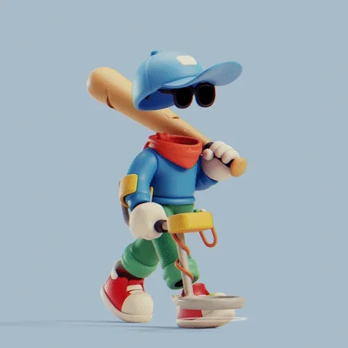 3d Invisible Friends