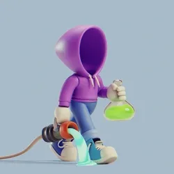 Invisible Friends 3D #2001