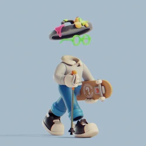 3d Invisible Friends