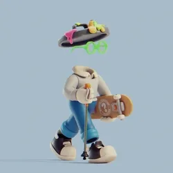 Invisible Friends 3D #1678