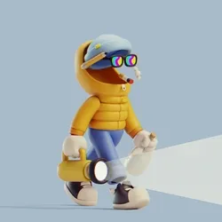 Invisible Friends 3D #2591