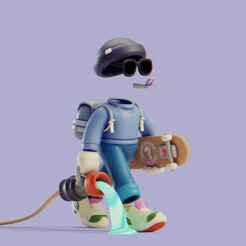 Invisible Friends 3D #823