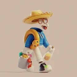 Invisible Friends 3D #2759