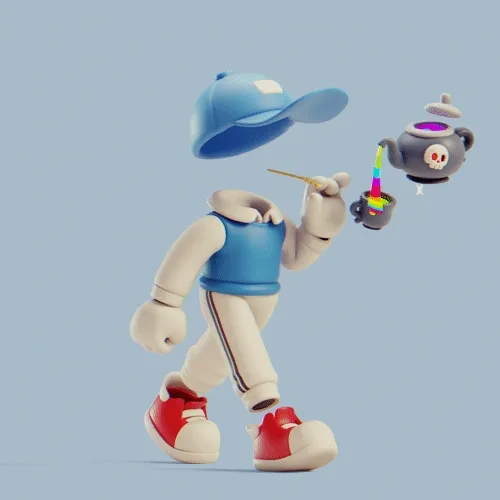 Invisible Friends 3D #3241