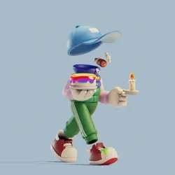 Invisible Friends 3D #979