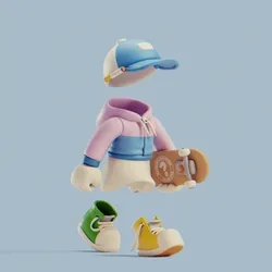 Invisible Friends 3D #1828