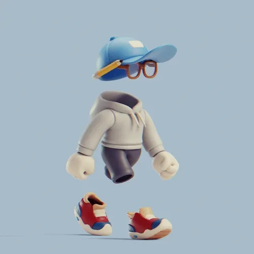 Invisible Friends 3D #4541