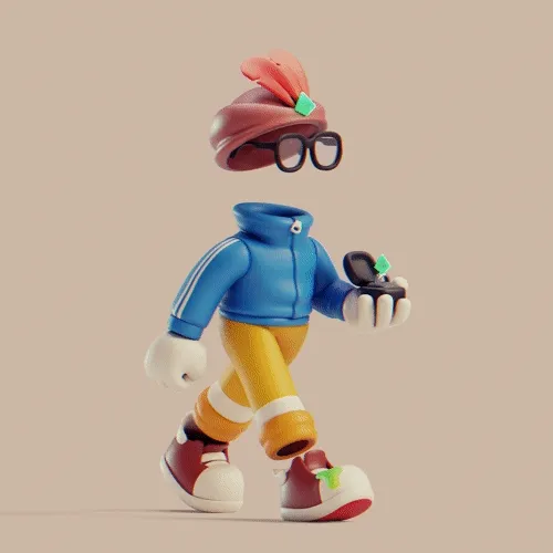 Invisible Friends 3D #2804