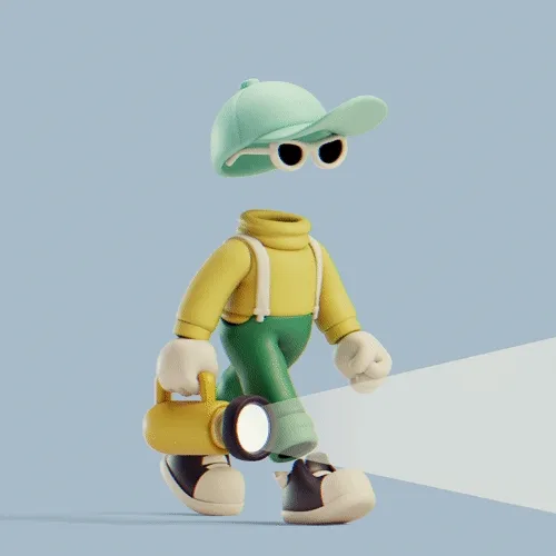 3d Invisible Friends