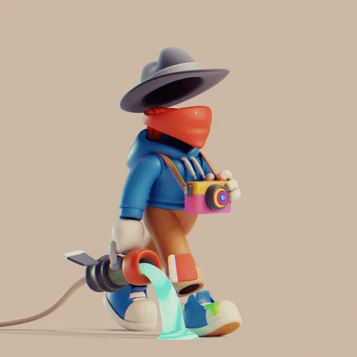 3d Invisible Friends