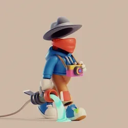 Invisible Friends 3D #2031