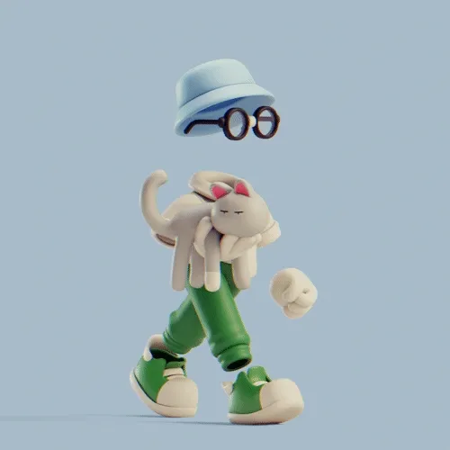 Invisible Friends 3D #485