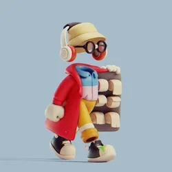 Invisible Friends 3D #2143