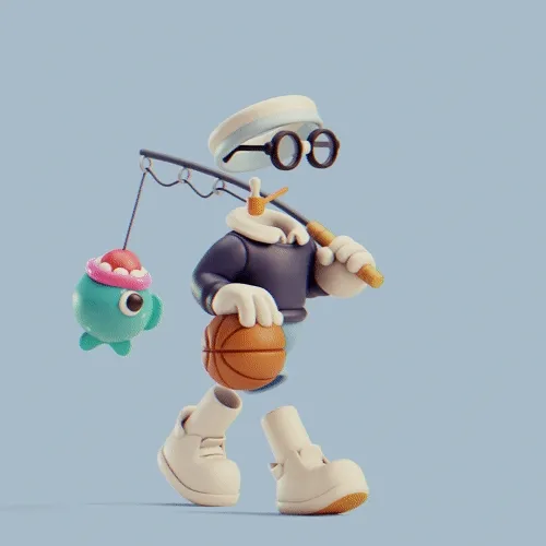Invisible Friends 3D #721
