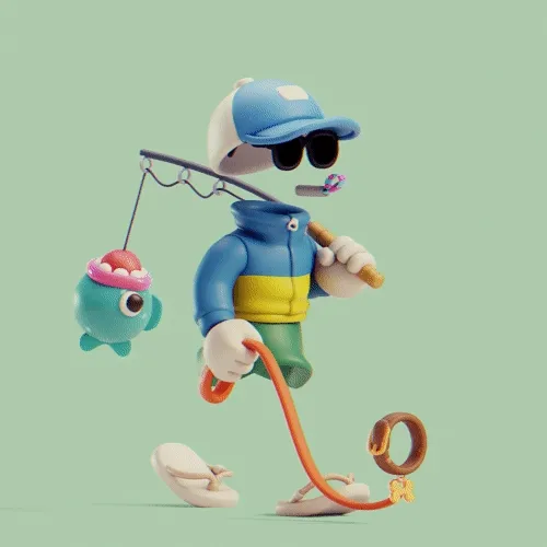 Invisible Friends 3D #3407