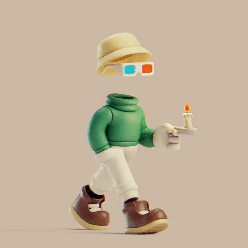 3d Invisible Friends