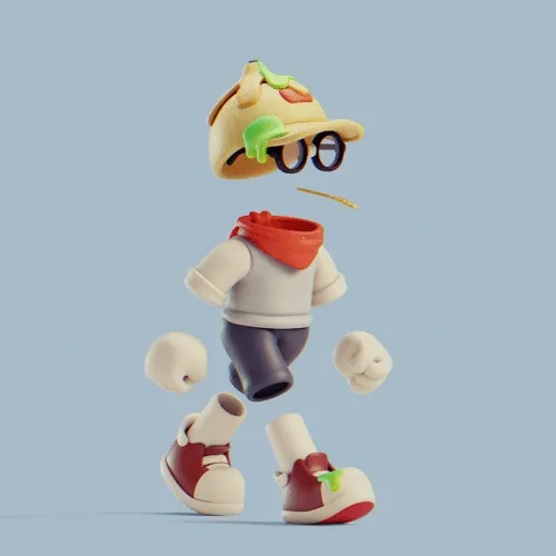 Invisible Friends 3D #1553
