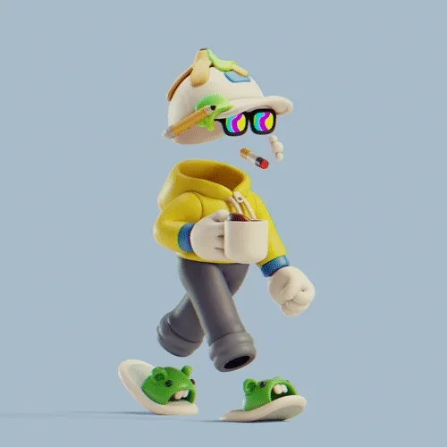 Invisible Friends 3D #2374