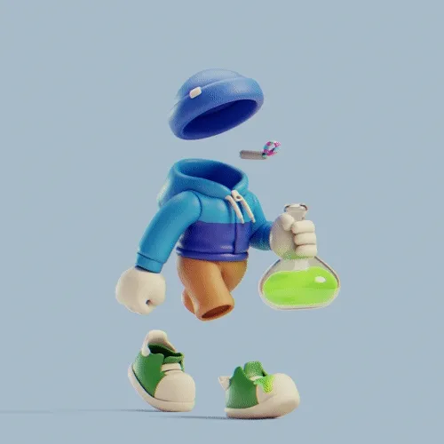 3d Invisible Friends