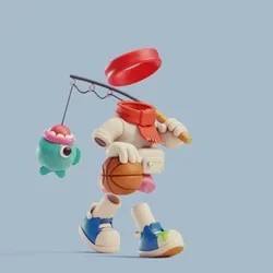 Invisible Friends 3D #1026