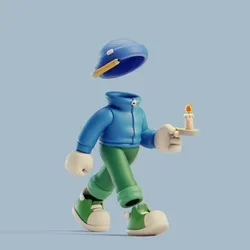Invisible Friends 3D #2947