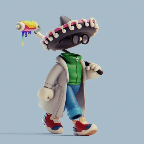 Invisible Friends 3D #4213