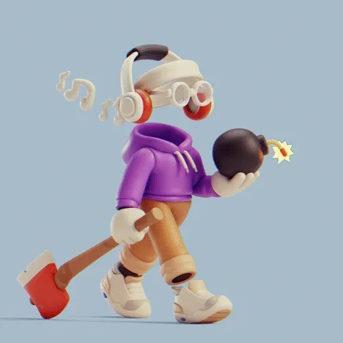 3d Invisible Friends