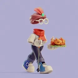 Invisible Friends 3D #2200