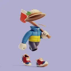Invisible Friends 3D #1825