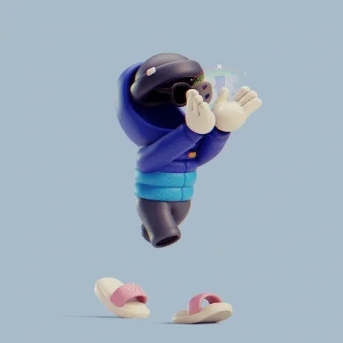Invisible Friends 3D #3009