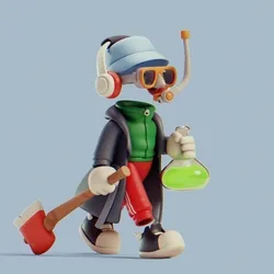 Invisible Friends 3D #840