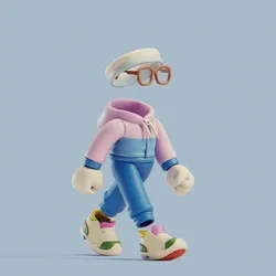 Invisible Friends 3D #716