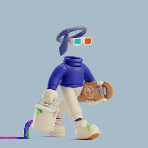 Invisible Friends 3D #2783